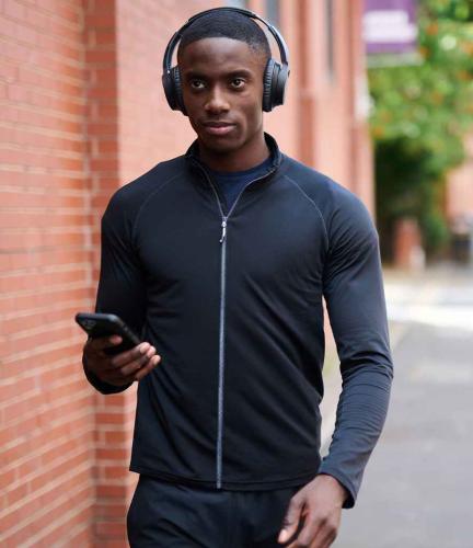 Regatta Core Stretch Full Zip Midlayer Top - BLK - L